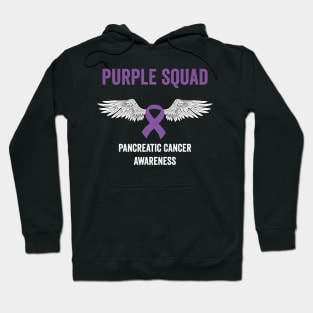 pancreatic cancer awareness - purple squad pancreatic cancer awareness month purple ribbon Hoodie